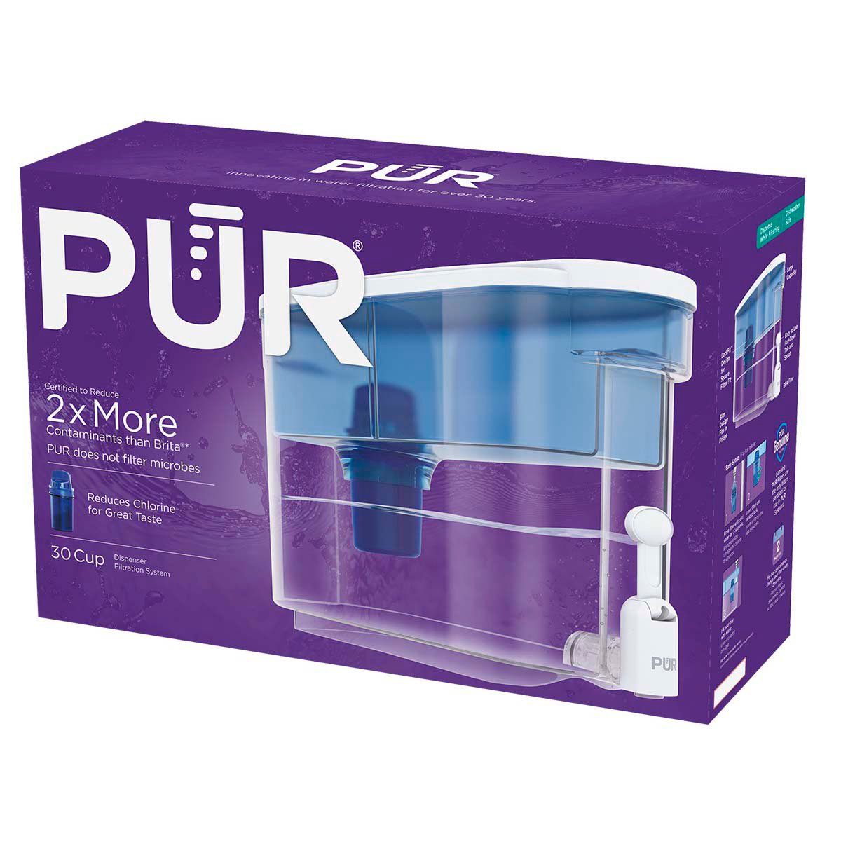 PUR Dispenser Filtration System
