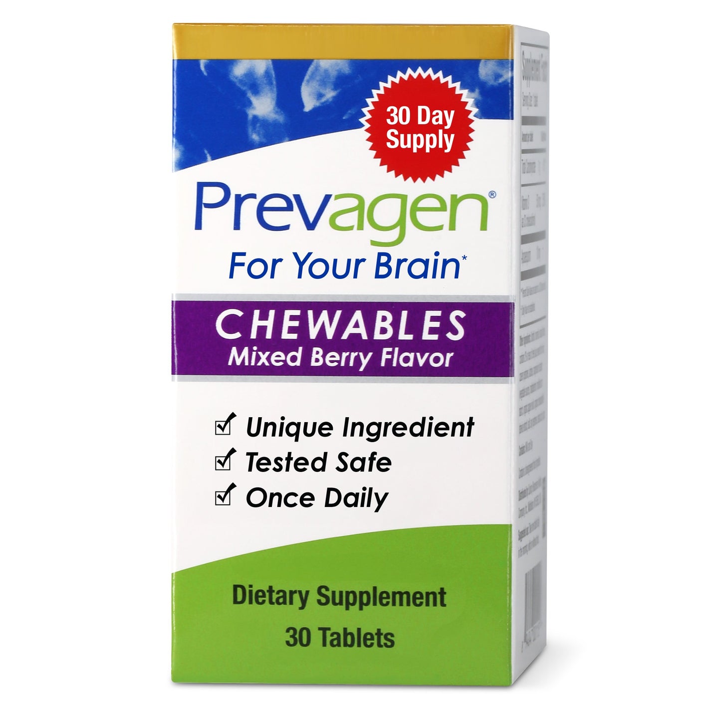 Prevagen For Your Brain Regular Strength Chewables 10 mg Tablets - Mixed Berry