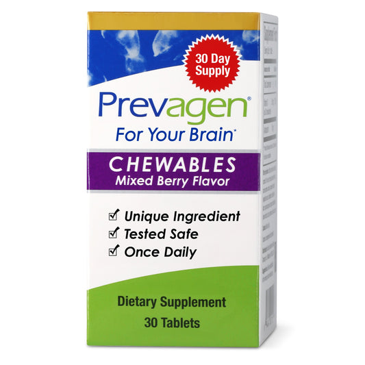 Prevagen For Your Brain Regular Strength Chewables 10 mg Tablets - Mixed Berry