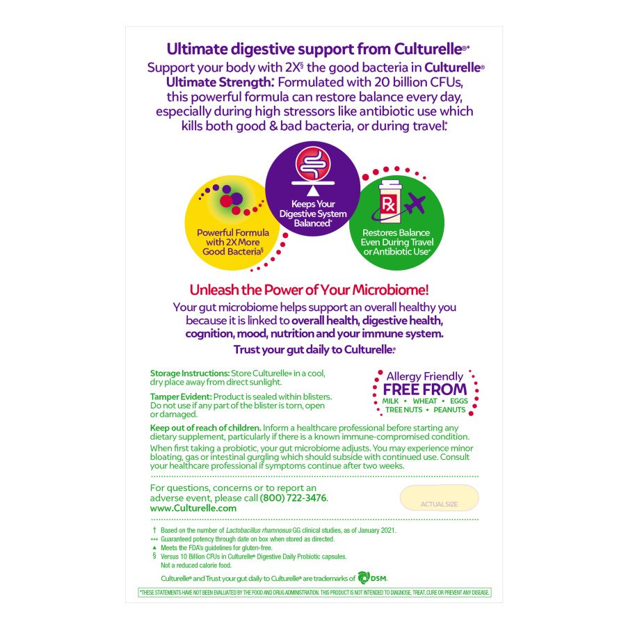 Culturelle Extra Strength Digestive  Health