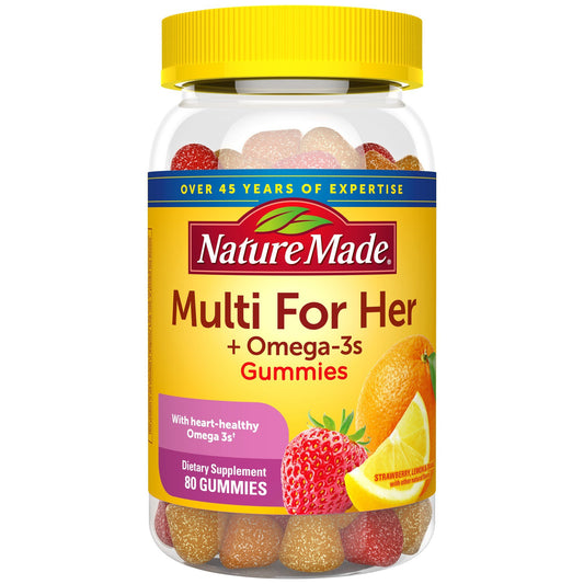 Nature Made Multi For Her Plus Omega-3s Adult Gummies