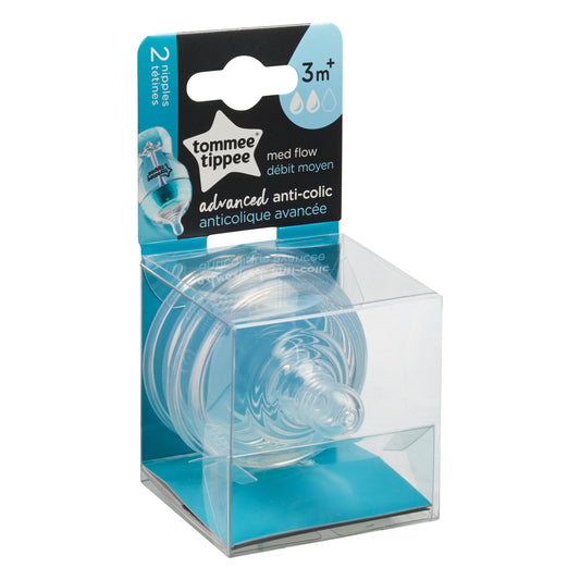 Tommee Tippee Nipples Anticolic Med Flow
