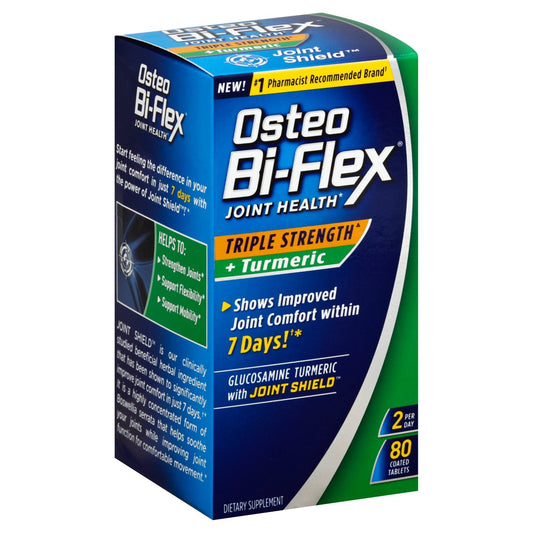 Osteo Bi-Flex Joint Health Triple Strength + Turmeric Coated Tablets
