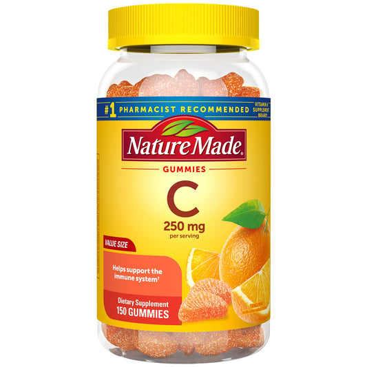 Nature Made Vitamin C 250 mg Adult Gummies - Tangerine