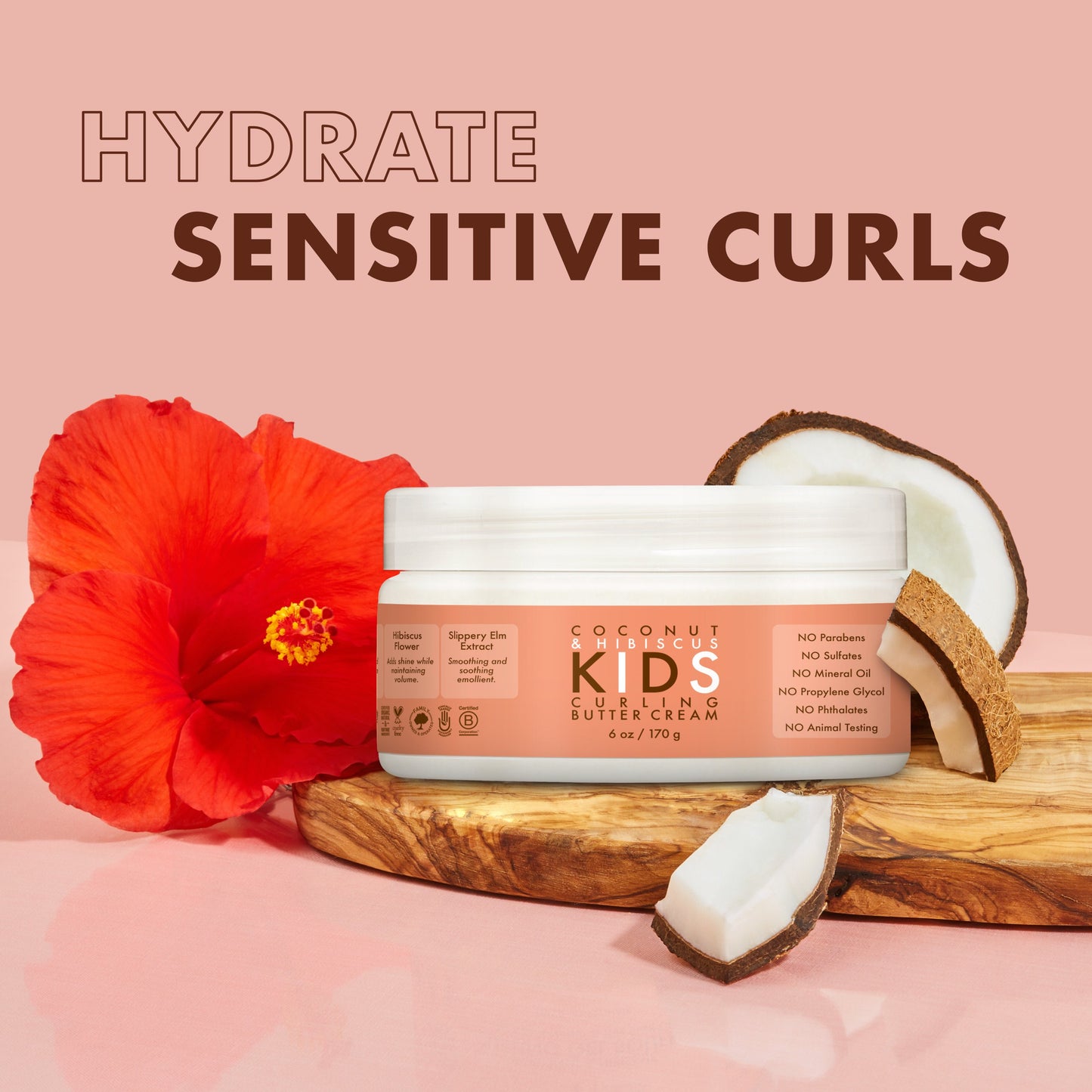 SheaMoisture Kids Hair Butter Cream - Coconut & Hibiscus