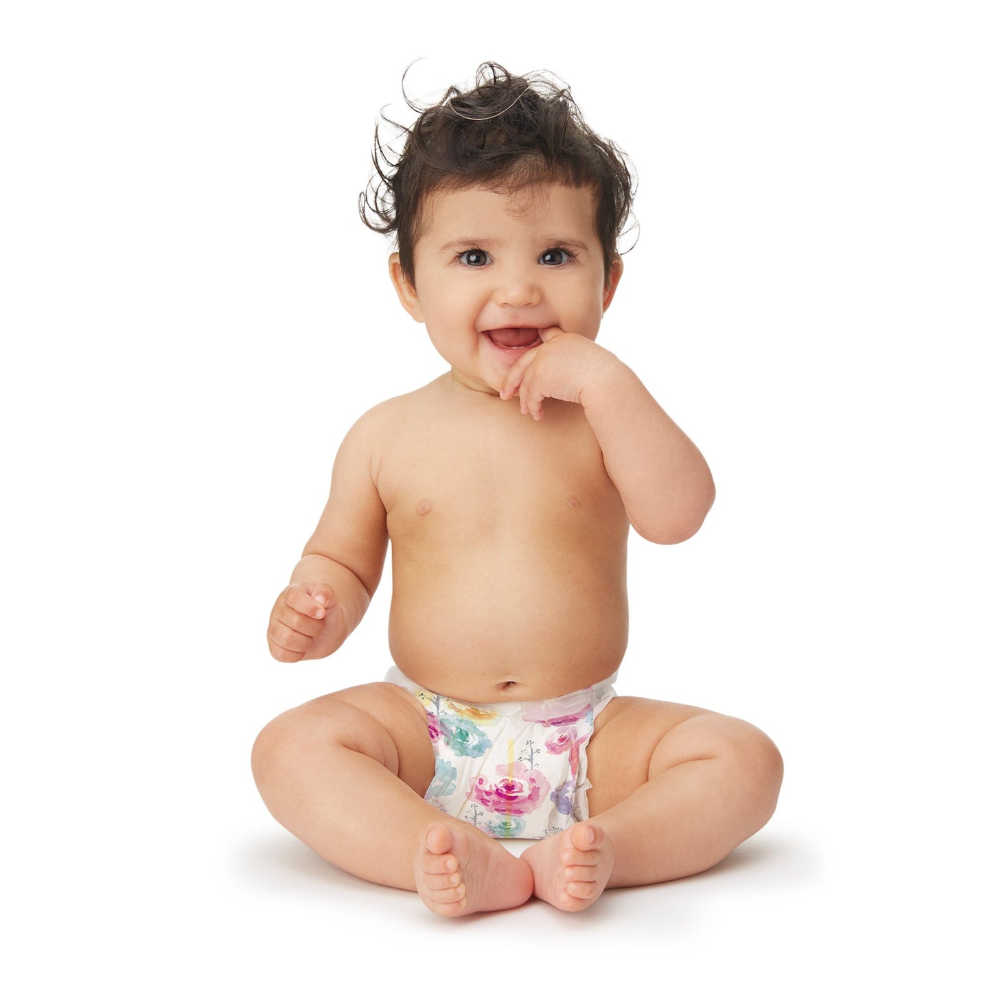 The Honest Company Clean Conscious Diapers, Tutu Cute + Rose Blossom Print - Size 2