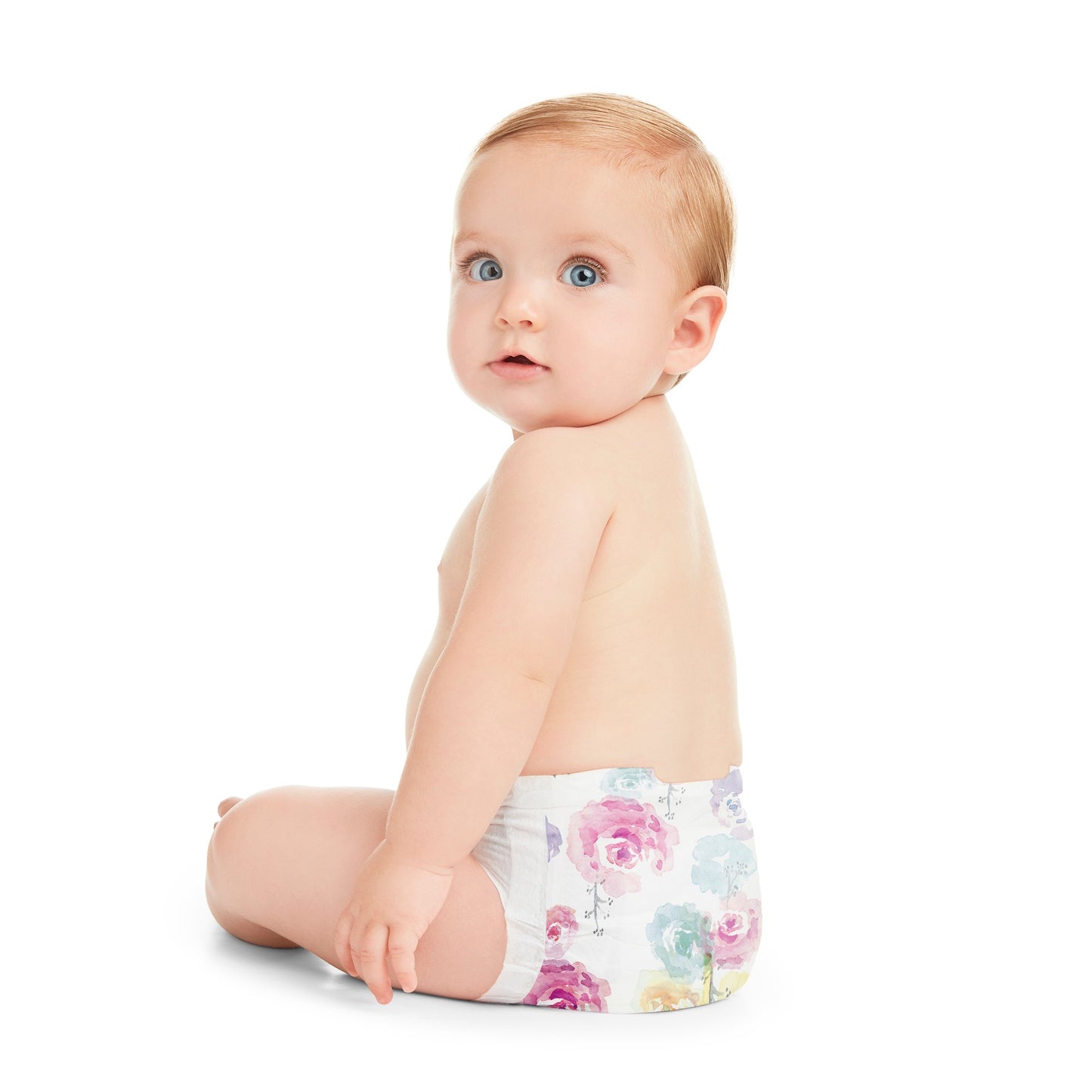The Honest Company Clean Conscious Diapers, Tutu Cute + Rose Blossom Print - Size 2