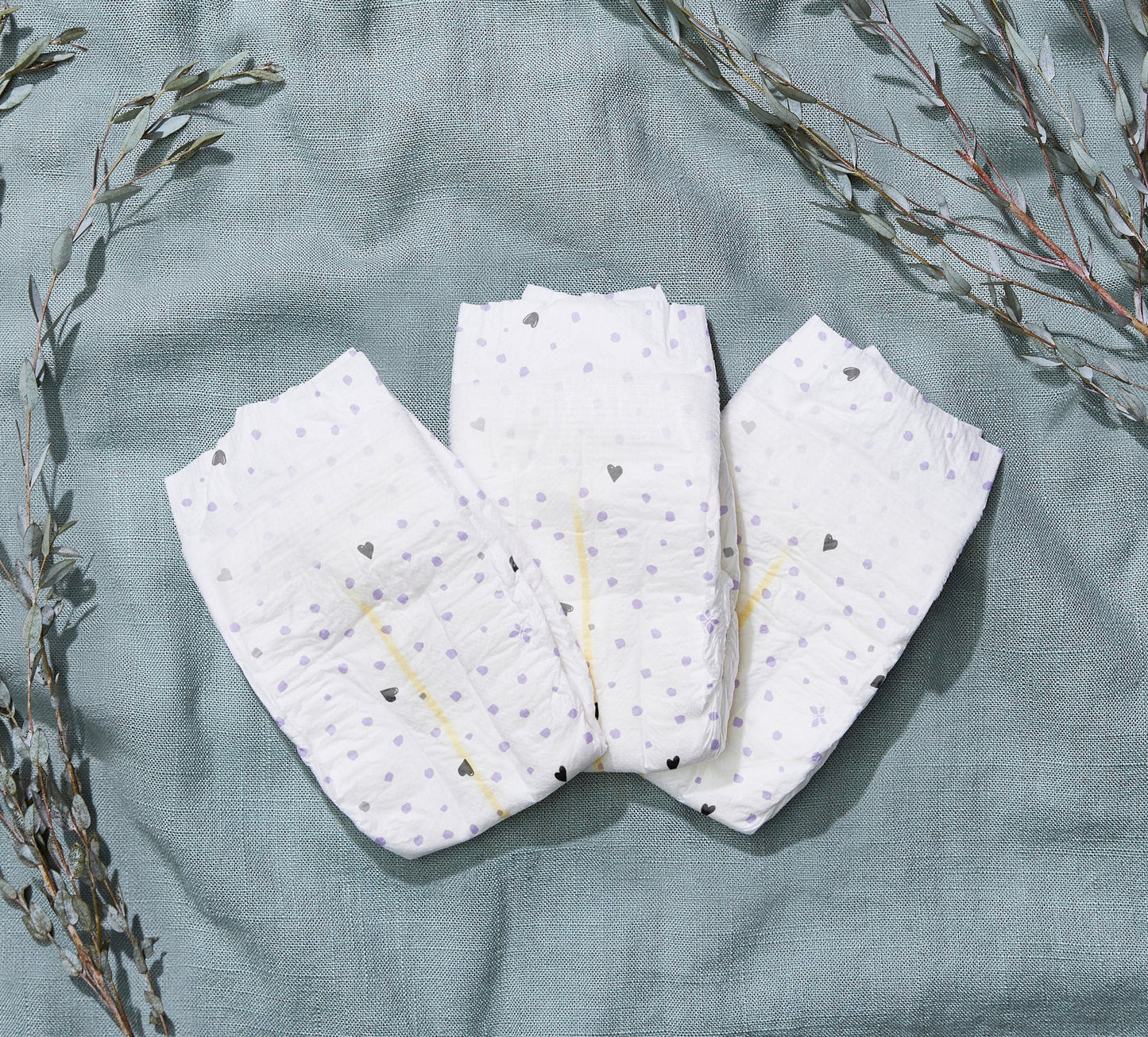 The Honest Company Clean Conscious Diapers, Tutu Cute + Rose Blossom Print - Size 2