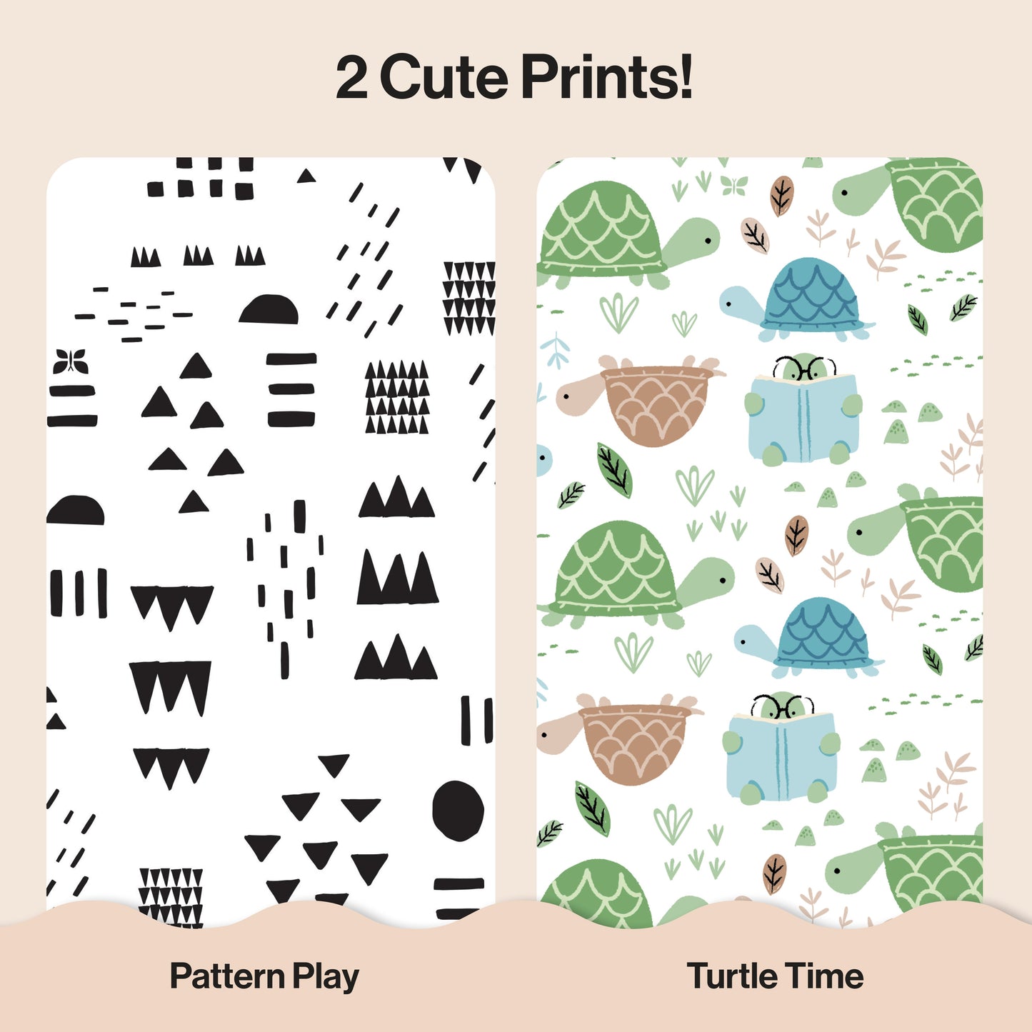 The Honest Company Clean Conscious Diapers,Turtle Time + Pattern Play - Size 2