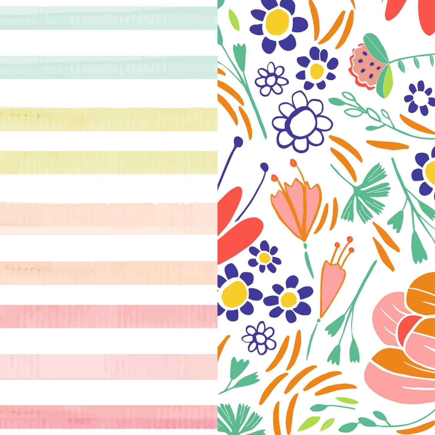 The Honest Company Clean Conscious Diapers, Just Peachy + Flower Power - Size 3