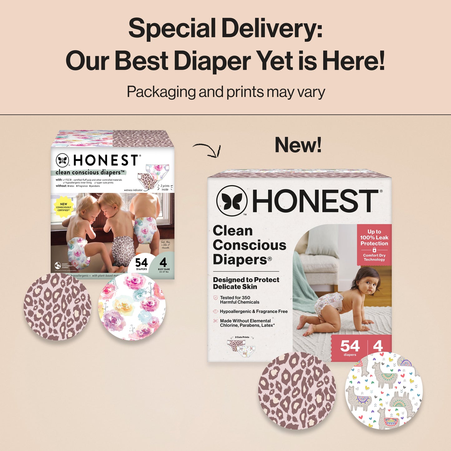 The Honest Company Clean Conscious Diapers - Size 4