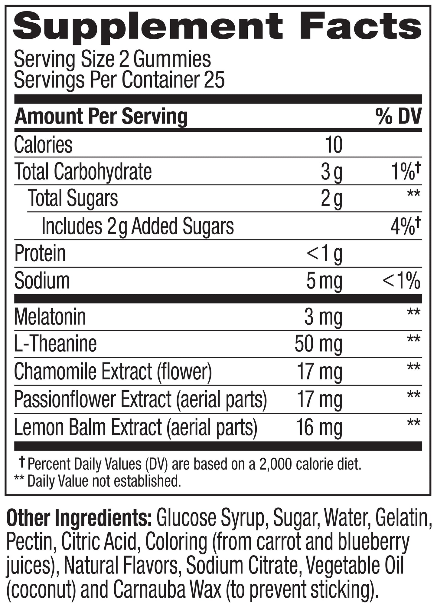 OLLY Sleep Gummy Supplement, 3mg Melatonin, L-Theanine, Chamomile, Blackberry Zen Flavor, 50 Ct