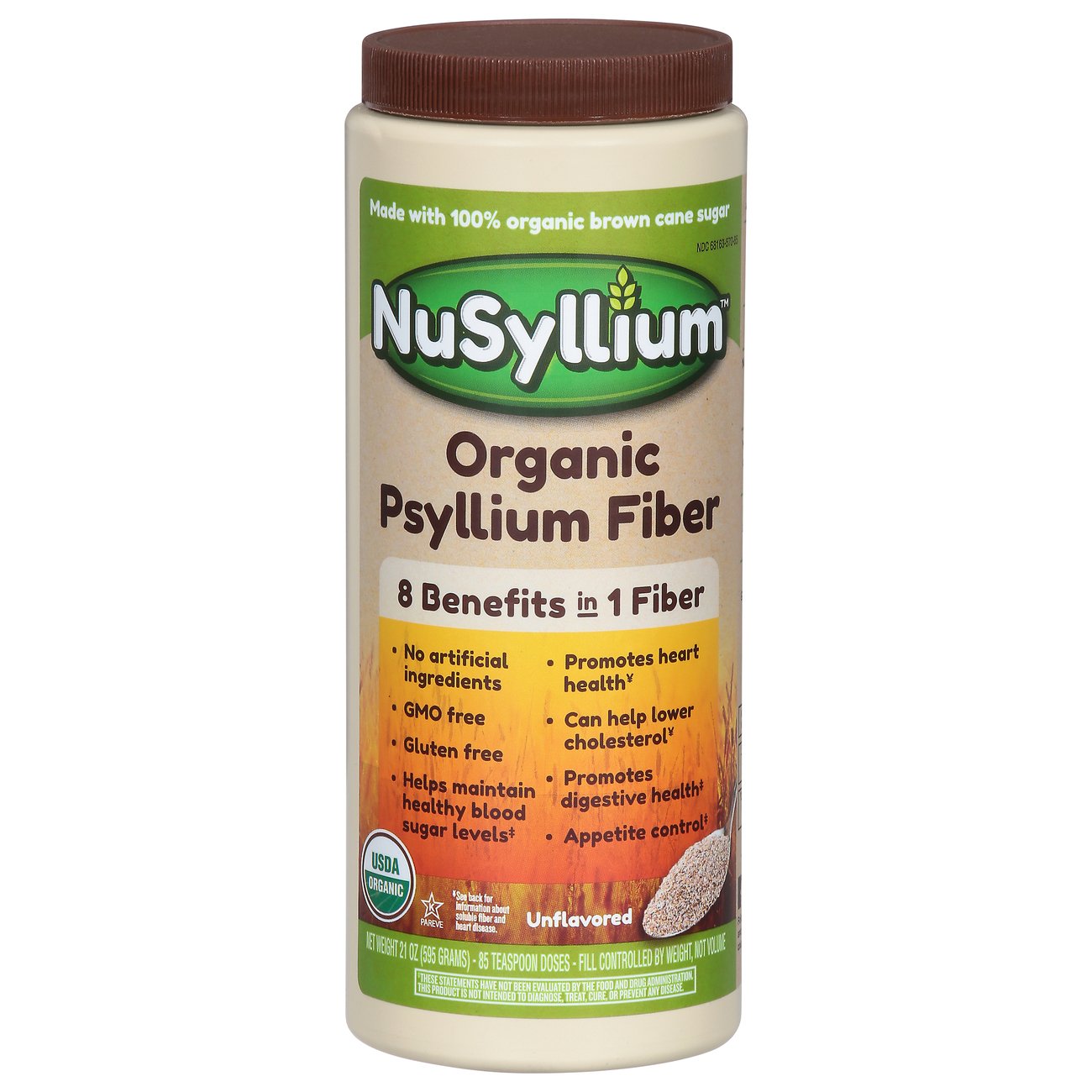 NuSyllium Organic Fiber Unflavored