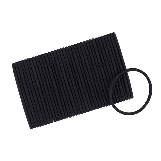 Scunci No Damage Large Black Elastics