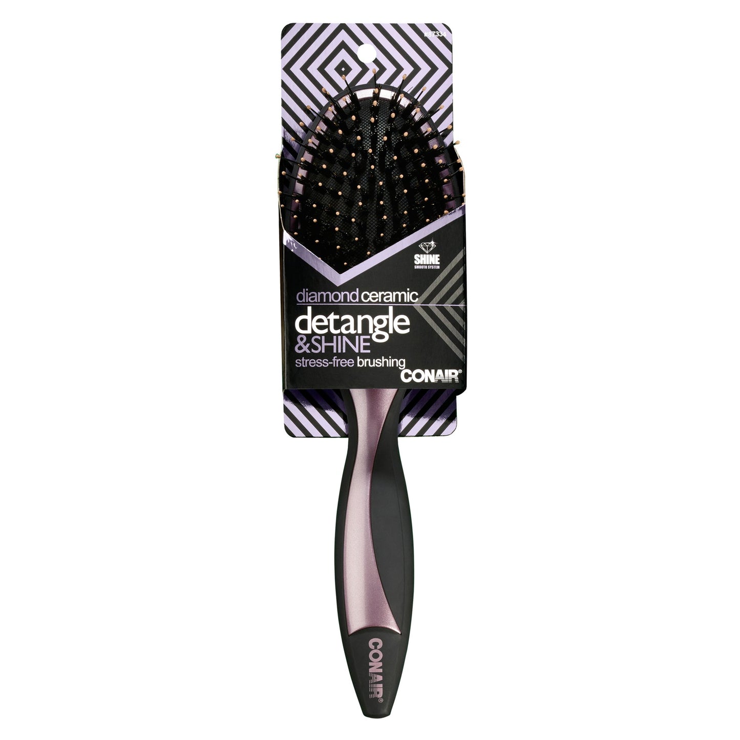 Conair Diamond Ceramic Porcupine Cushion Brush