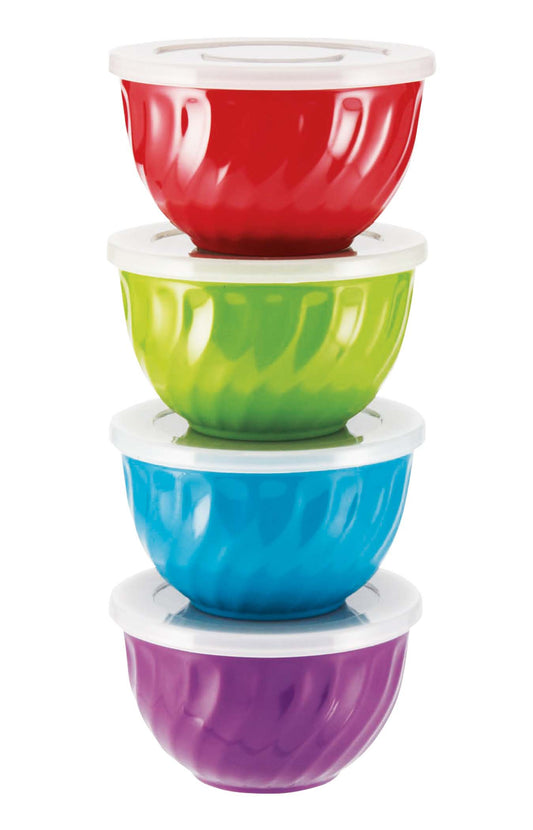 Cocinaware Swirl Bowl Set with Lids