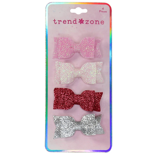 Trend Zone Glitter BowTie  Salon Clips