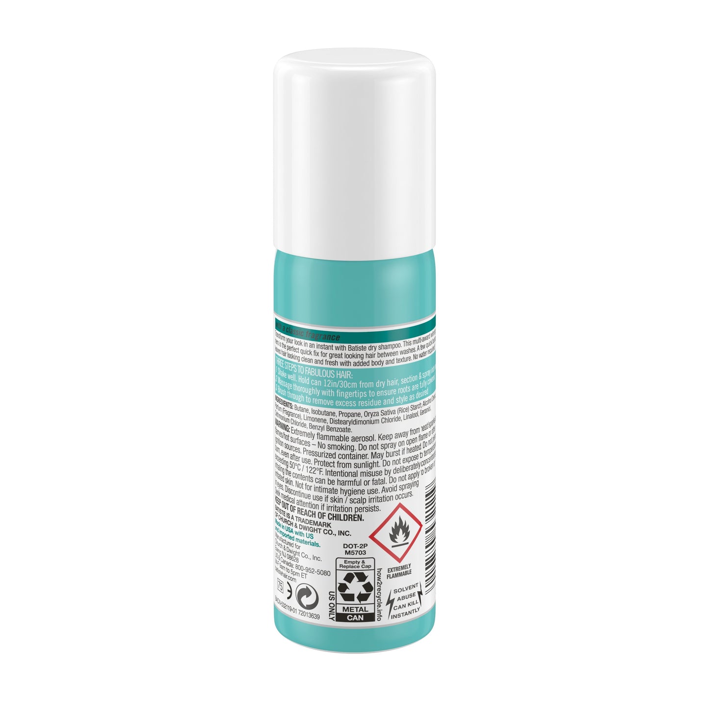 Batiste Travel Size Mini Dry Shampoo - Original