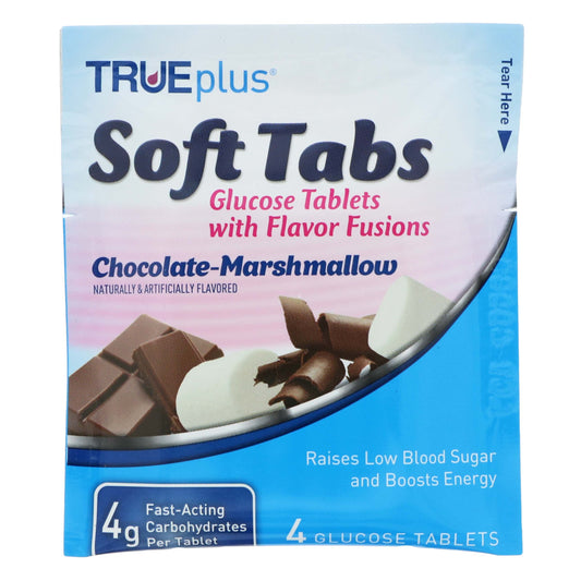 TRUEplus Chocolate - Marshmallow Glucose Tablets