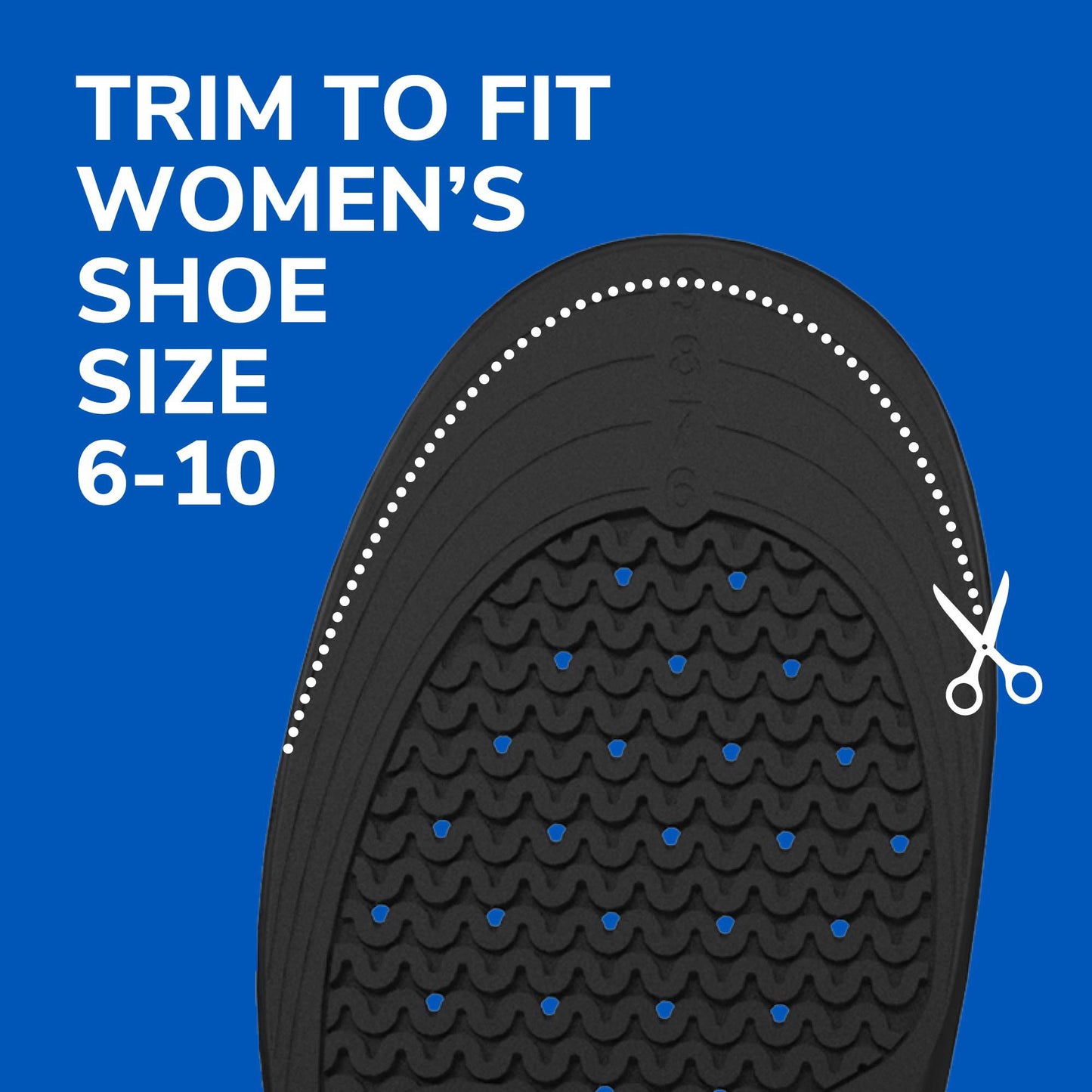 Dr. Scholl's Comfort & Energy Work Insoles with Massaging Gel - Women's 6-10