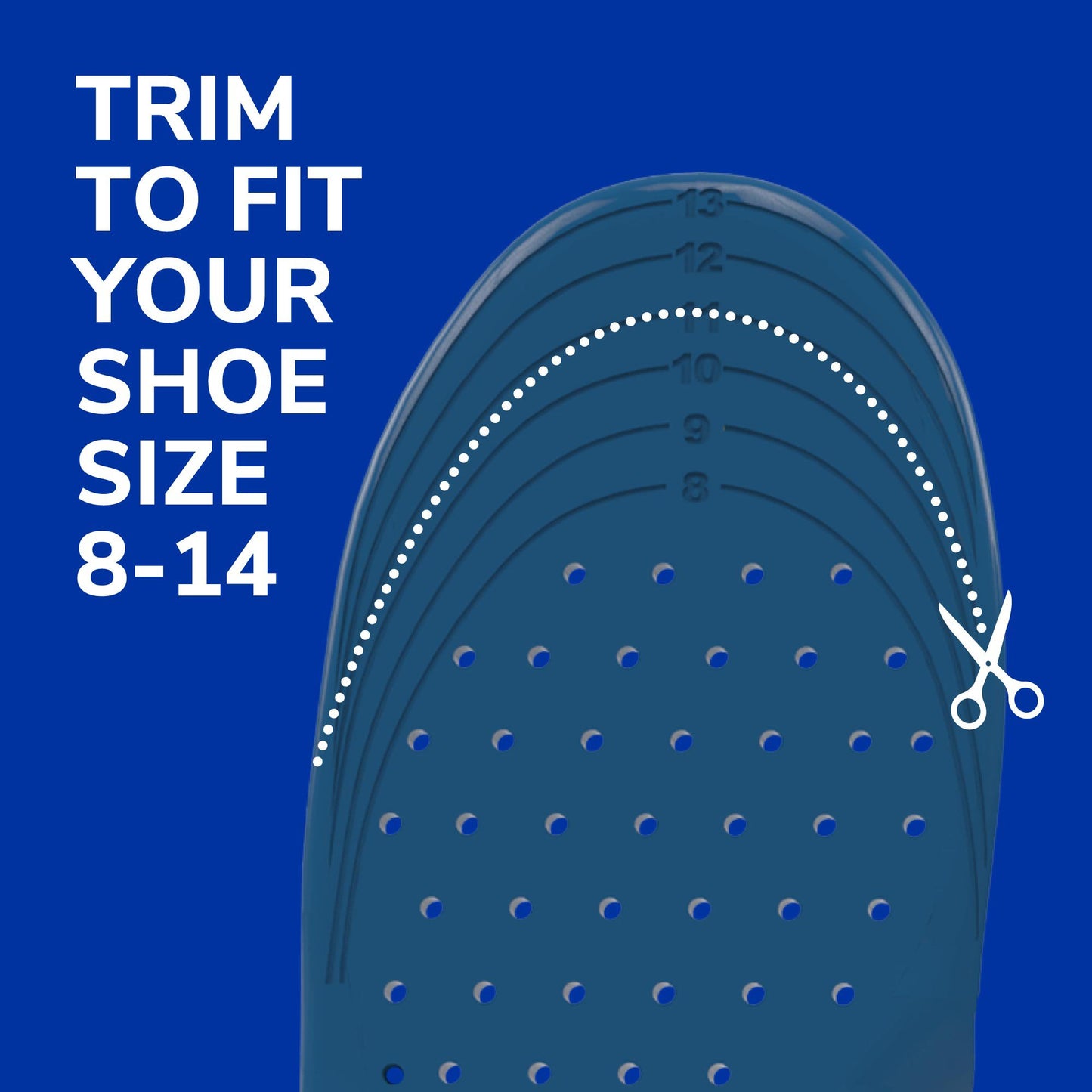Dr. Scholl's Heavy Duty Support Insoles - Men's Trim to Fit