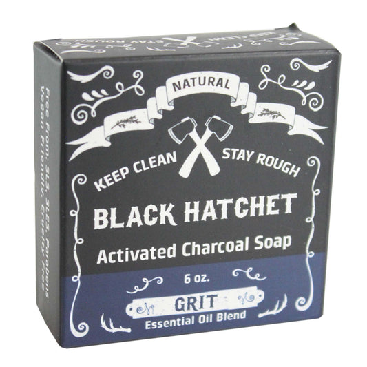 Black Hatchet Activated Charcoal Soap - Grit