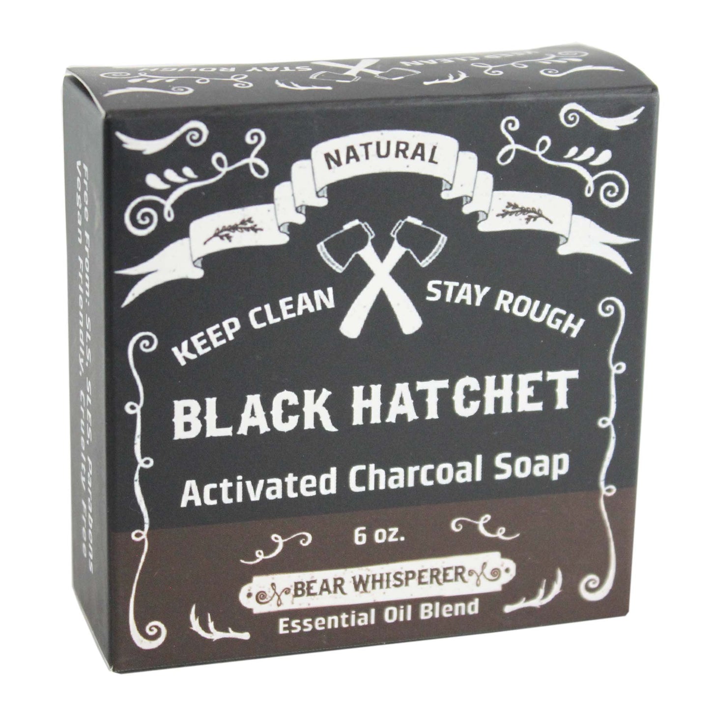 Black Hatchet Activated Charcoal Soap - Bear Whisperer