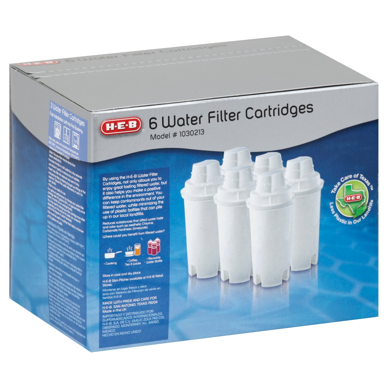 H-E-B Water Filter Replacement Cartridge