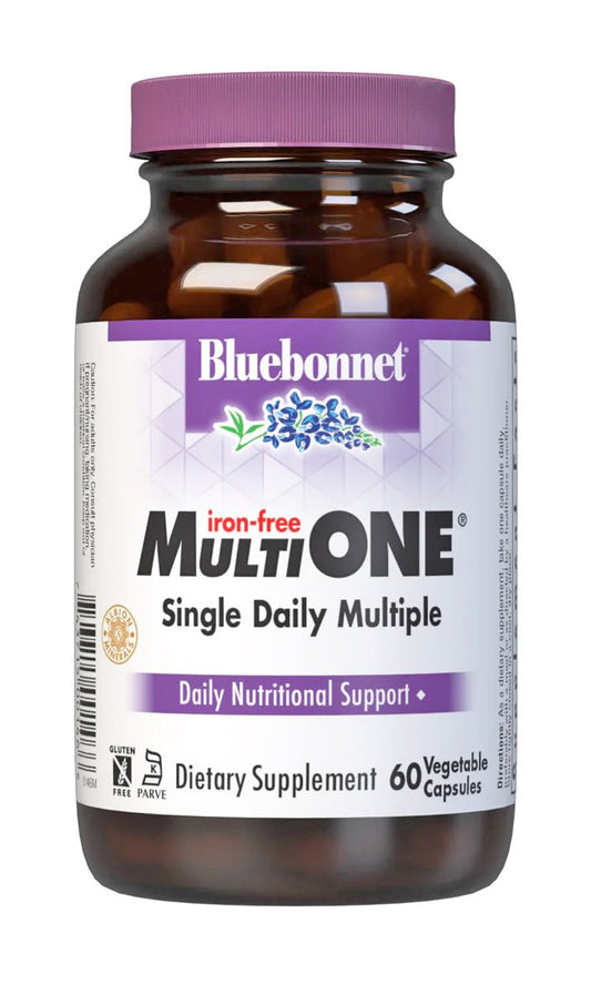 Bluebonnet Multi One Iron-Free Vegetable Capsules