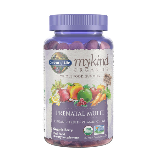 Garden of Life mykind Organics Prenatal Multivitamin Gummies