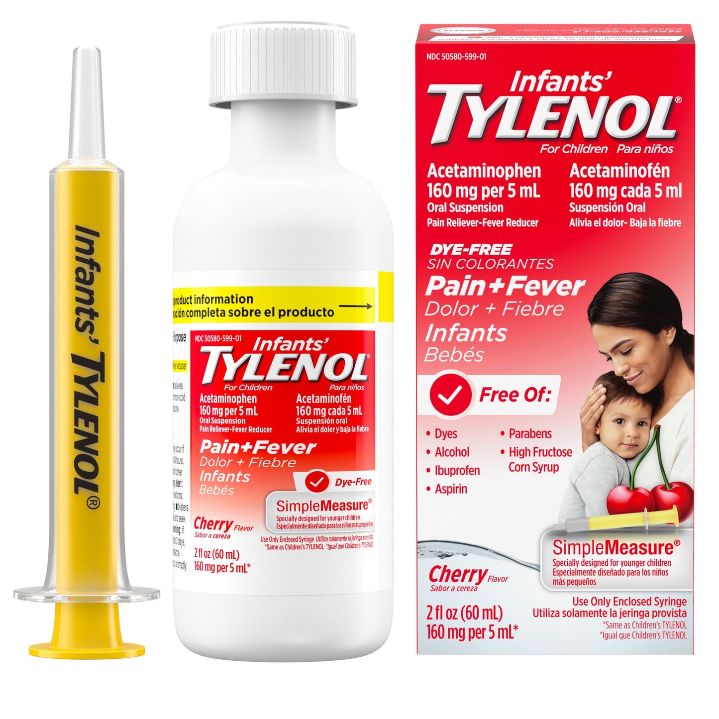Tylenol Infants' Pain + Fever Oral Suspension - Cherry