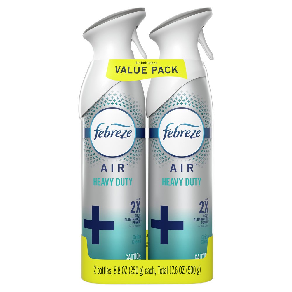 Febreze Air Heavy Duty Odor-Fighting Spray - Crisp Clean