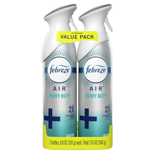 Febreze Air Heavy Duty Odor-Fighting Spray - Crisp Clean