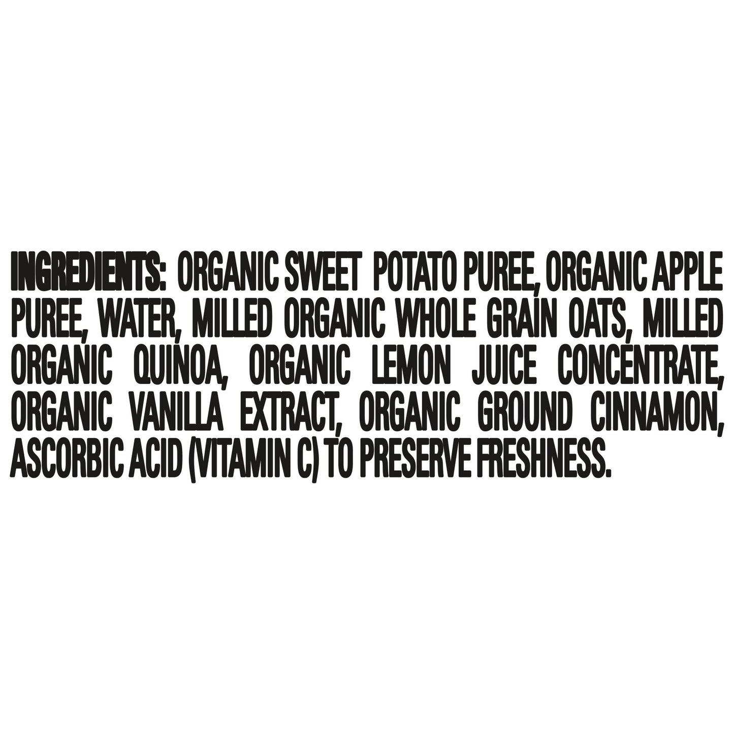 Happy Baby Organics Stage 2 Pouch - Apples Sweet Potatoes & Granola