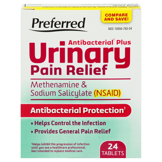 Preferred Antibacterial Plus Urinary Pain Relief