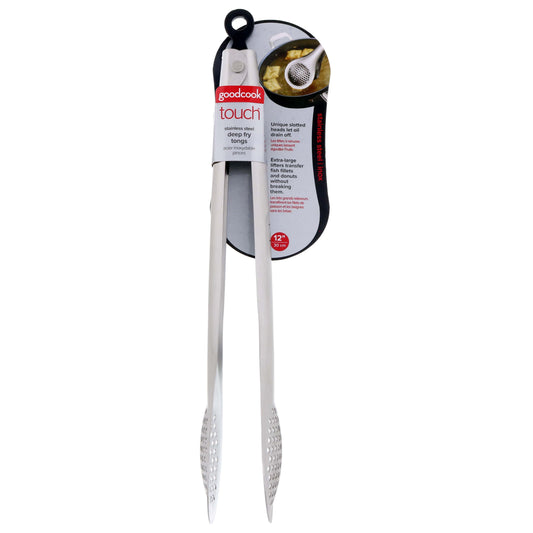 Good Cook Touch Steel Deep Fry Tongs