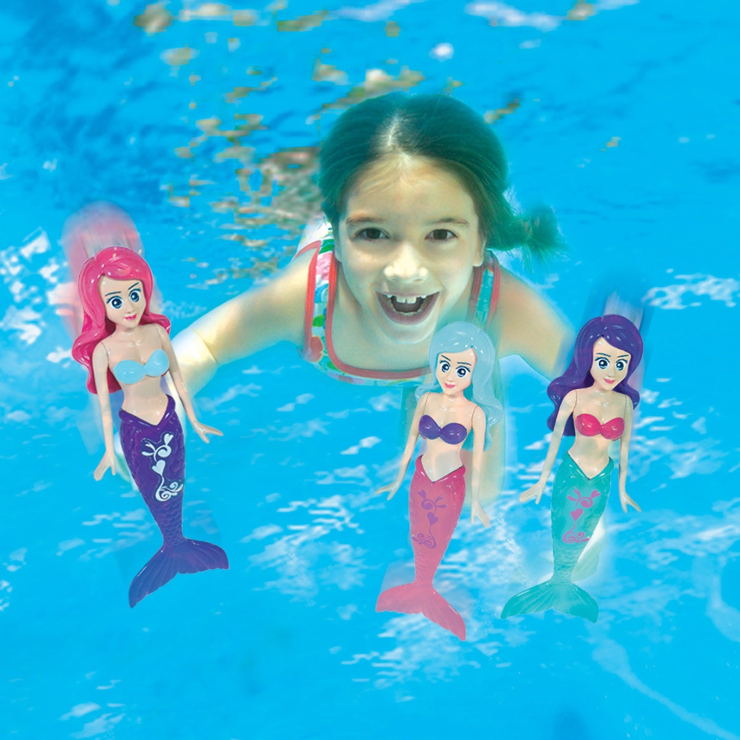 Banzai Magical Mermaids Dive Toys
