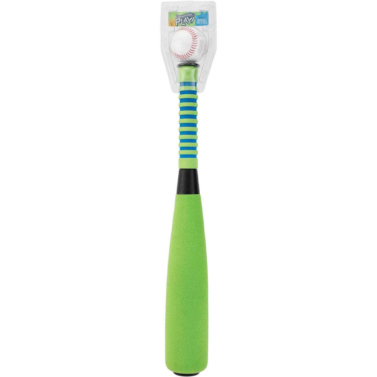 Adventure Play! Foam Baseball Bat & Ball - Assorted