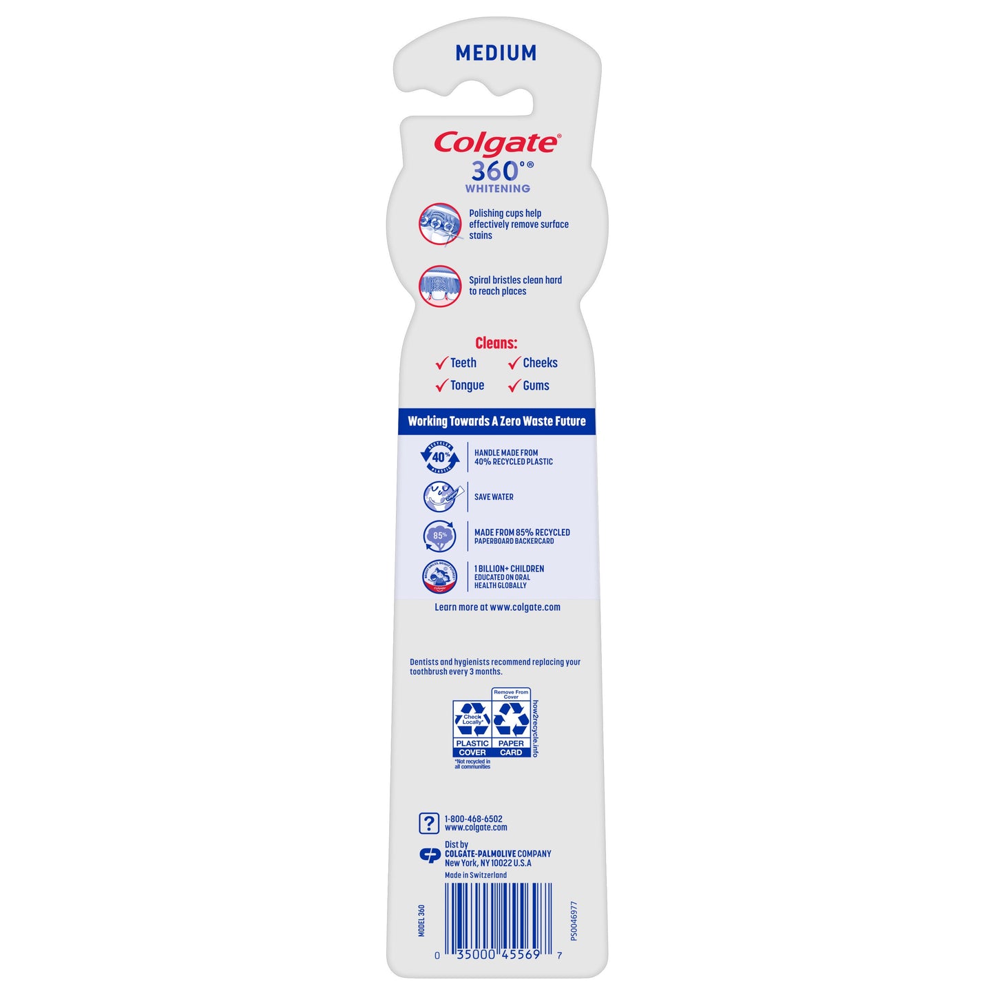 Colgate 360º Optic White Toothbrushes Value Pack