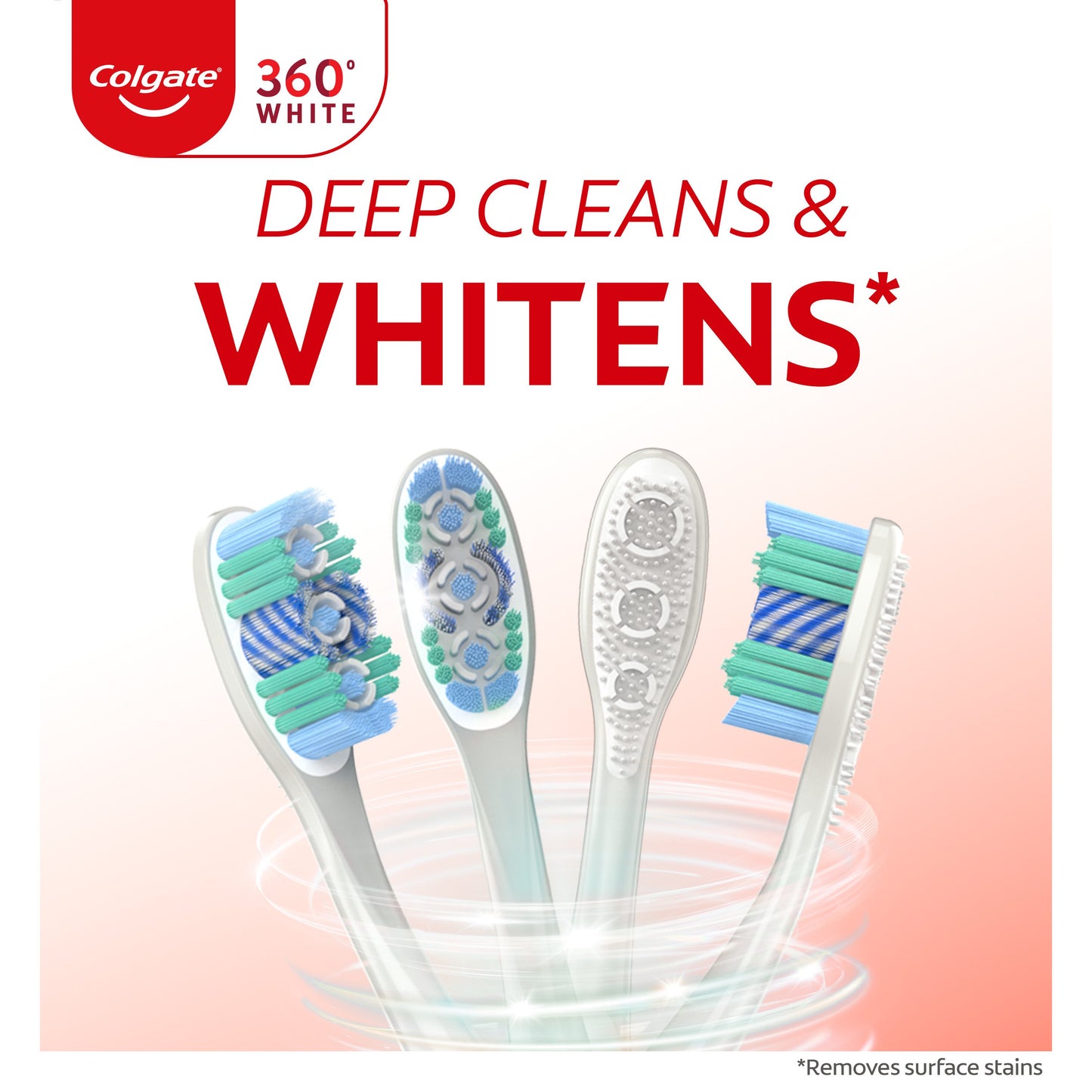 Colgate 360º Optic White Toothbrushes Value Pack