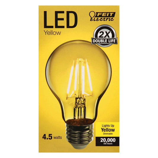 Feit Electric A15 4.5-Watt LED Light Bulb - Yellow