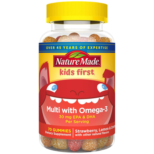 Nature Made Kids First Multivitamin With Omega 3