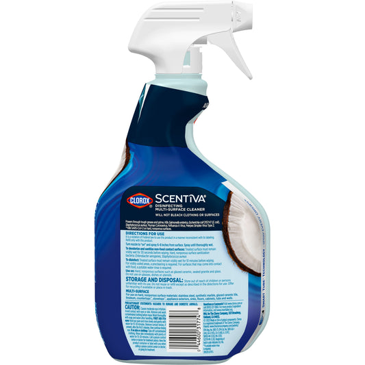 Clorox Scentiva Disinfecting Multi-Surface Cleaner - Coconut and Waterlily
