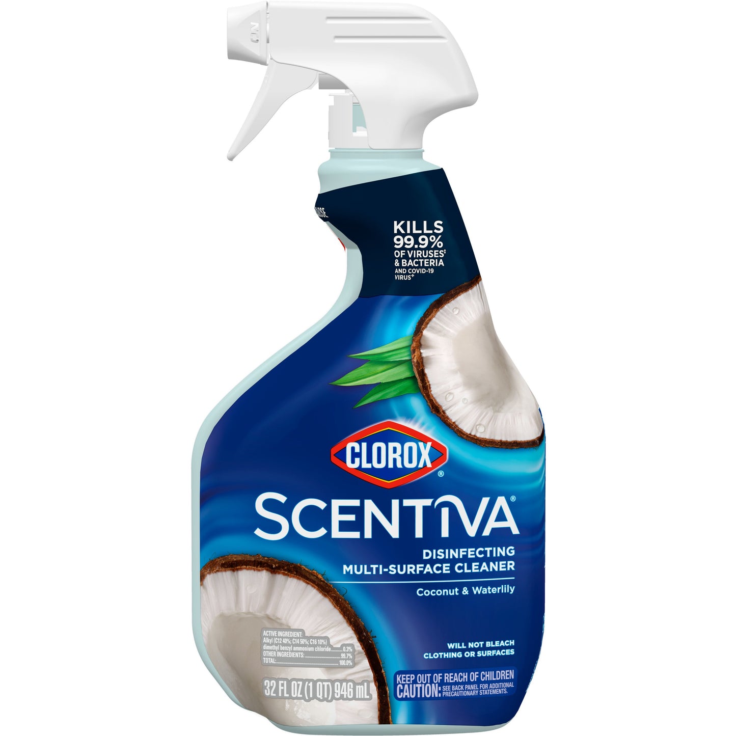 Clorox Scentiva Disinfecting Multi-Surface Cleaner - Coconut and Waterlily