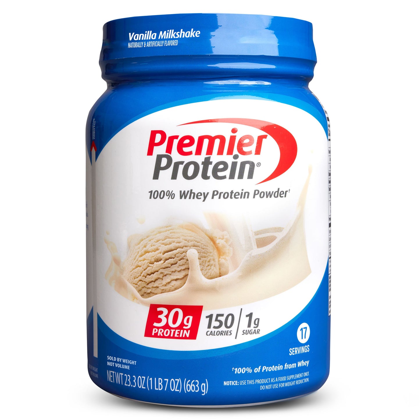 Premier Protein 30g Protein Whey Protein Powder - Vanilla Milkshake