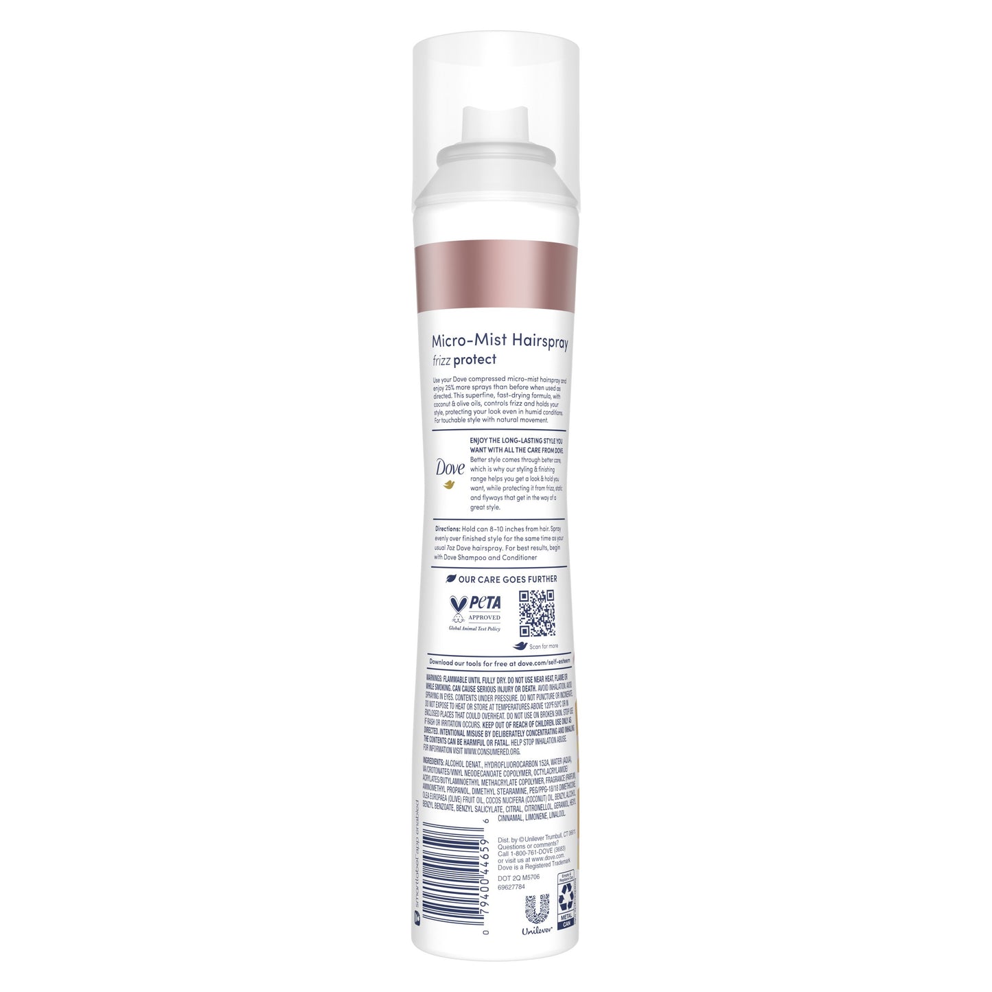 Dove Flexible Hold Hair Spray - Frizz Protect