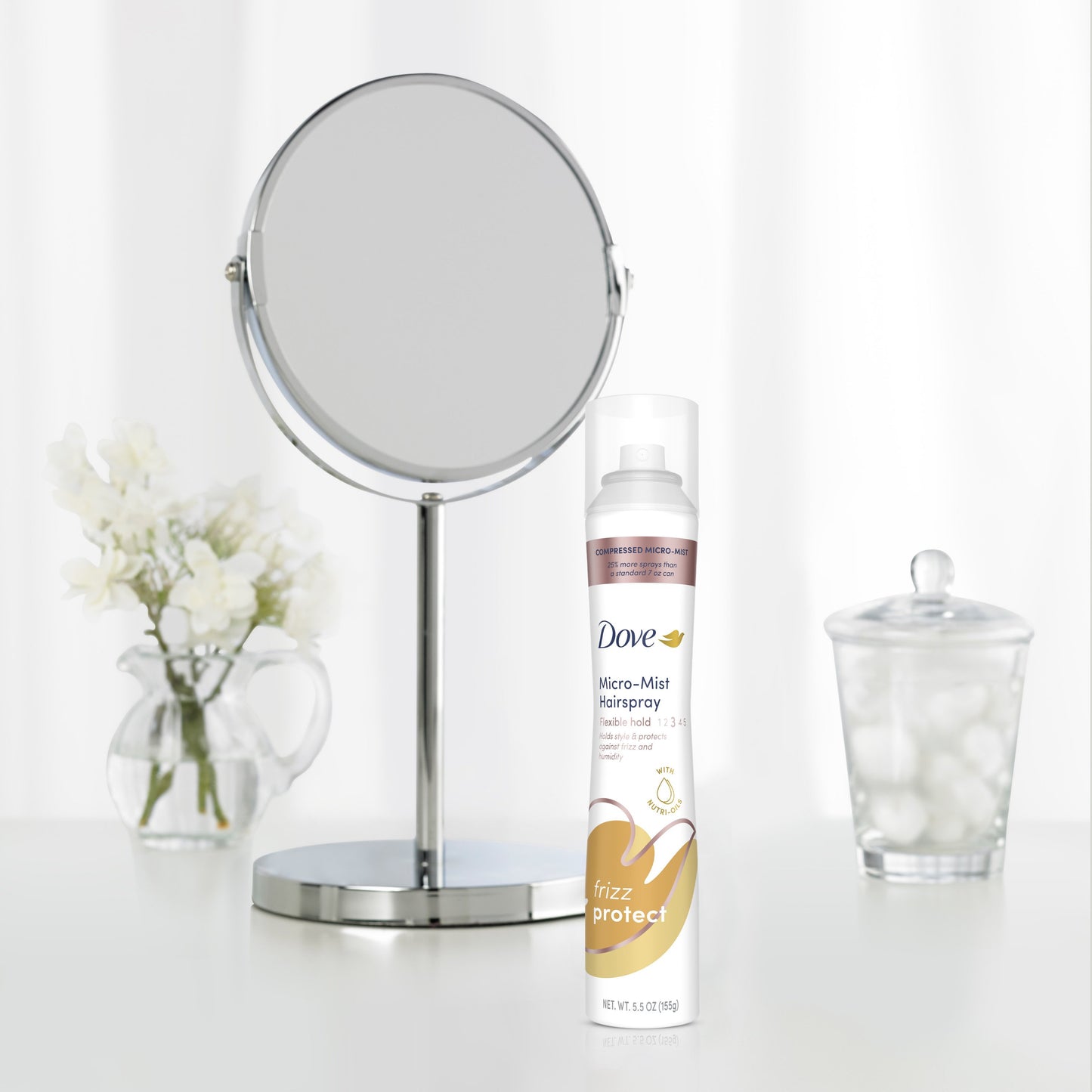 Dove Flexible Hold Hair Spray - Frizz Protect