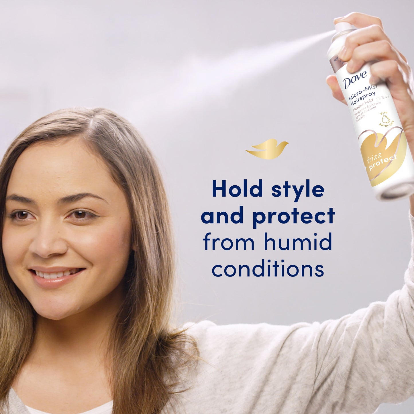 Dove Flexible Hold Hair Spray - Frizz Protect