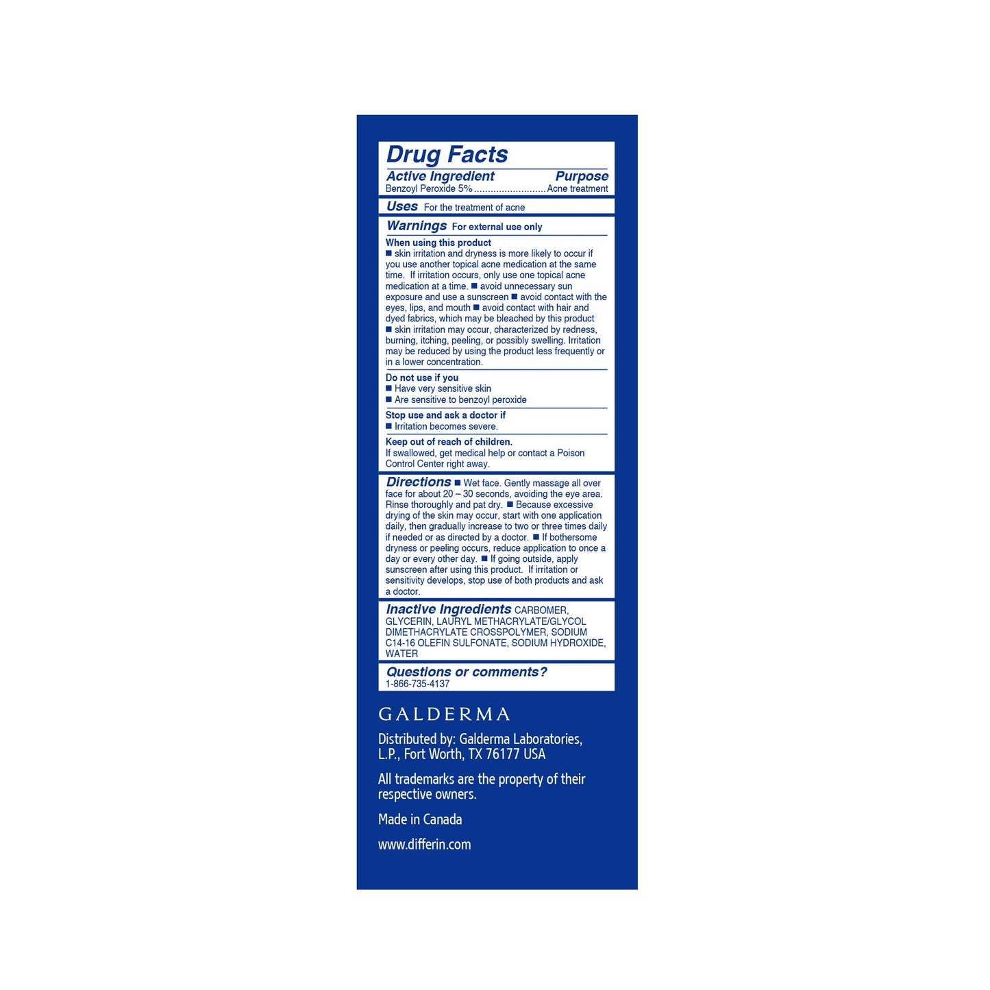 Differin Daily Deep Cleanser
