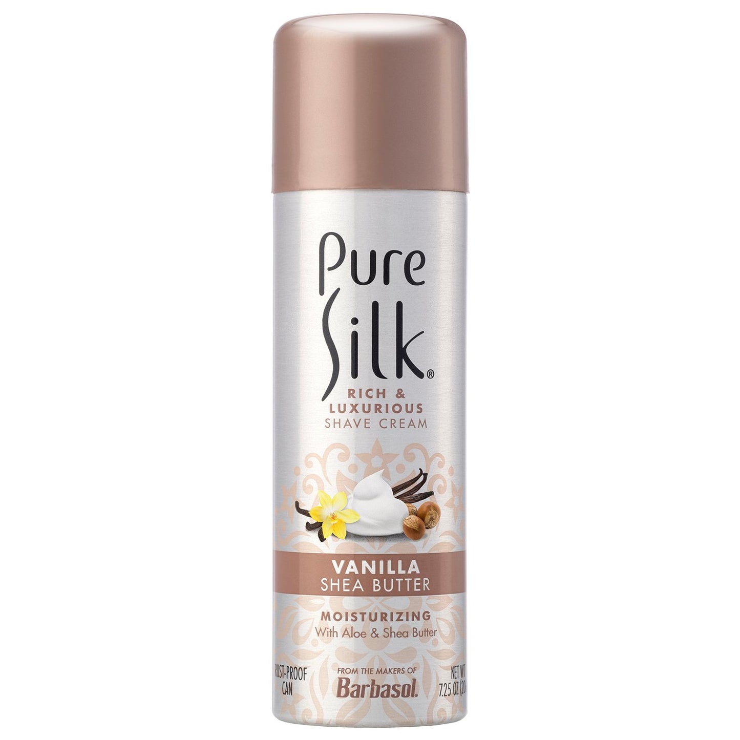 Pure Silk Vanilla Shea Butter Spa Therapy Shave Cream